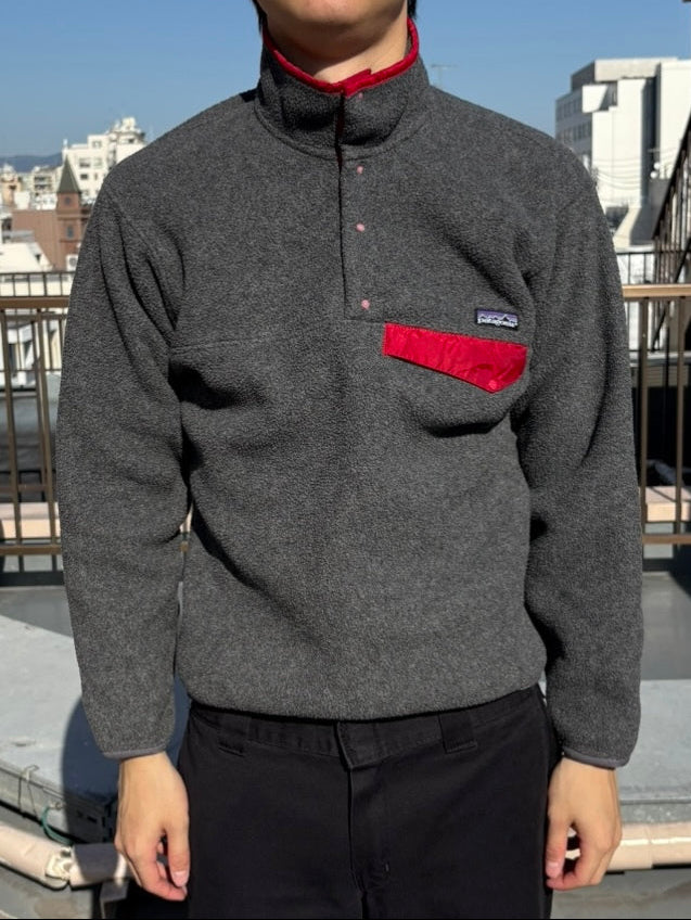 90's PATAGONIA「Synchilla Snap-T」フリースプルオーバー