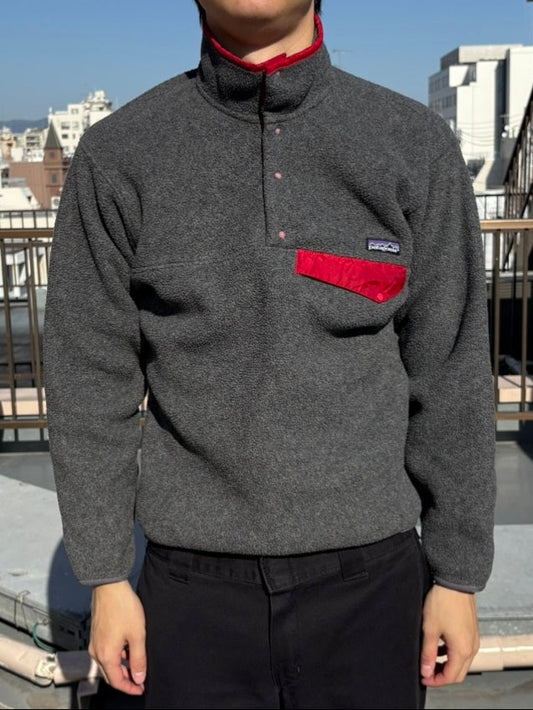90's PATAGONIA「Synchilla Snap-T」フリースプルオーバー