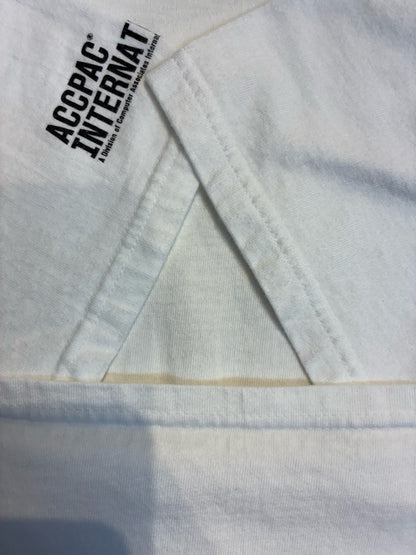 00's「SIMPLY ACCOUNTING」USA製　企業Tシャツ