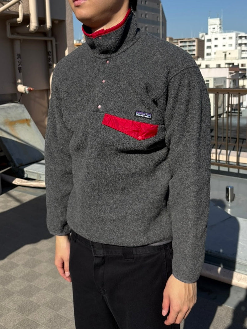 90's PATAGONIA「Synchilla Snap-T」フリースプルオーバー