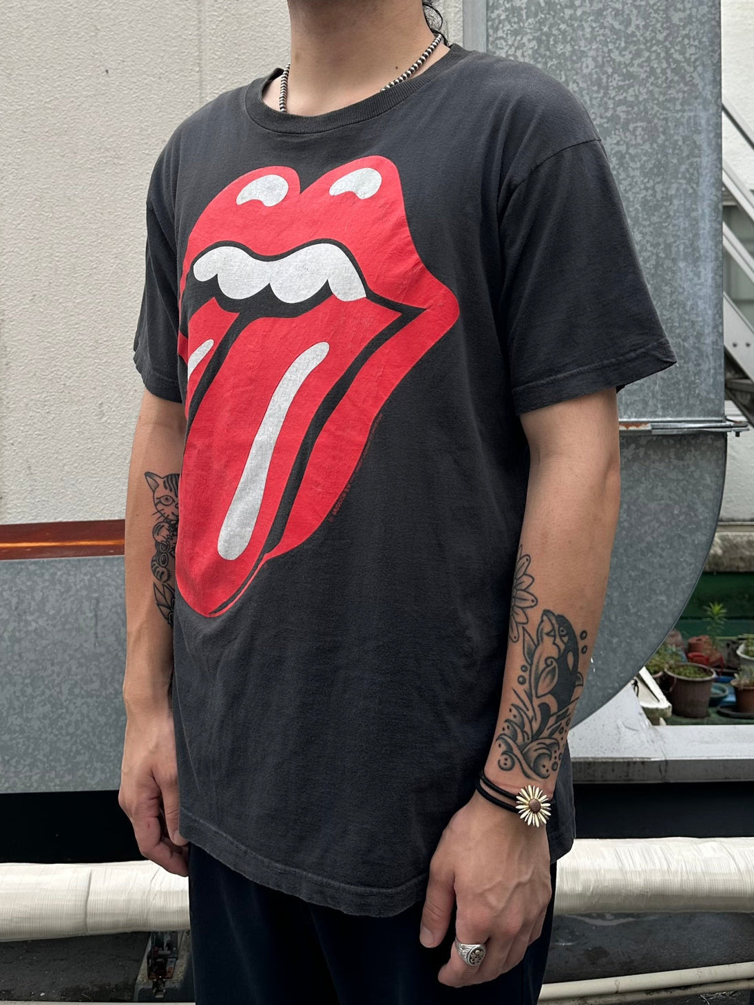 90's ROLLING STONES 「Urban Jungle White Fits」バンドTシャツ