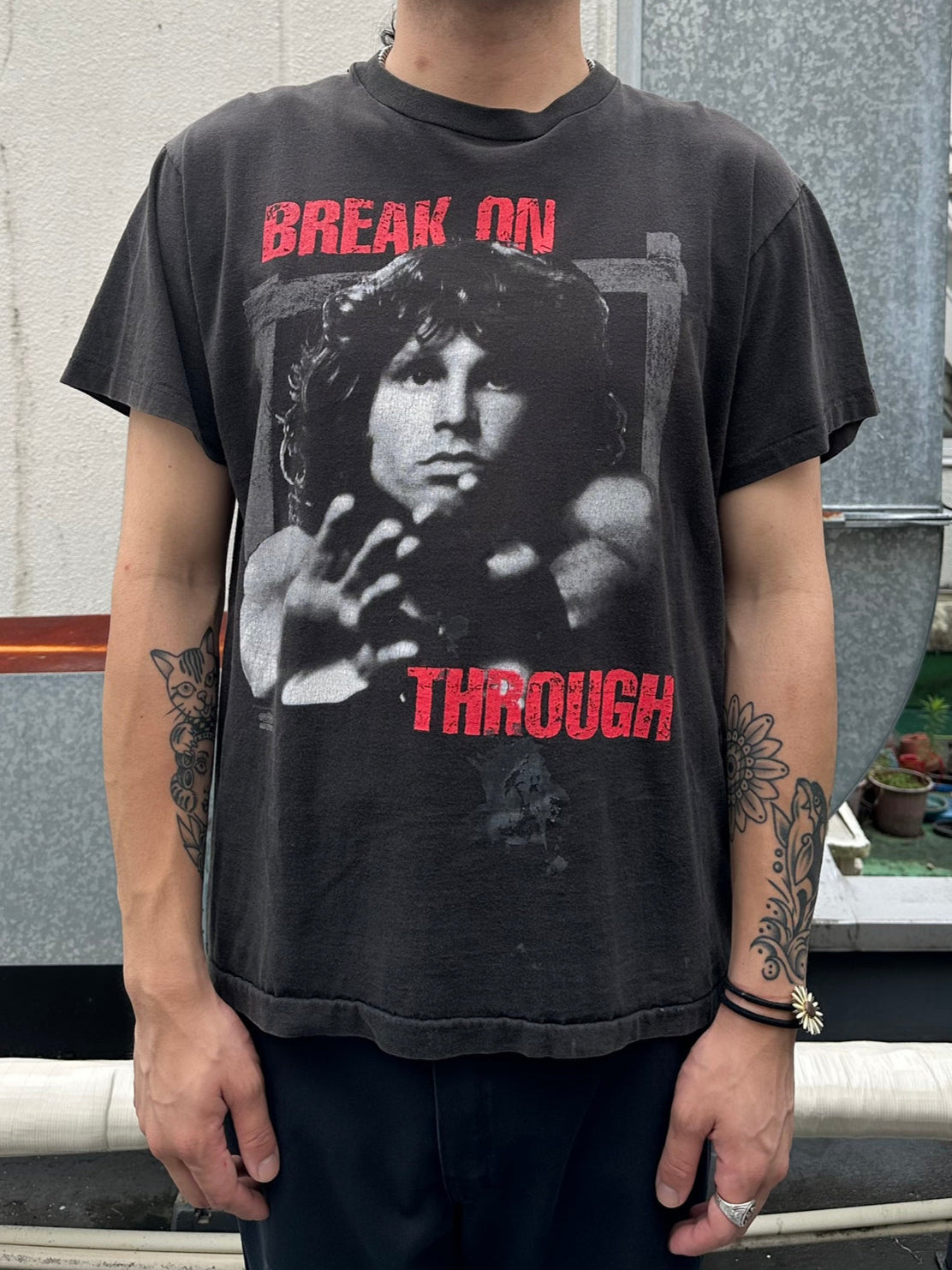 90's THE DOORS「Jim Morrison」バンドTシャツ