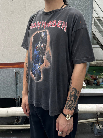90's IRON MAIDEN「Eddie the Head」バンドTシャツ