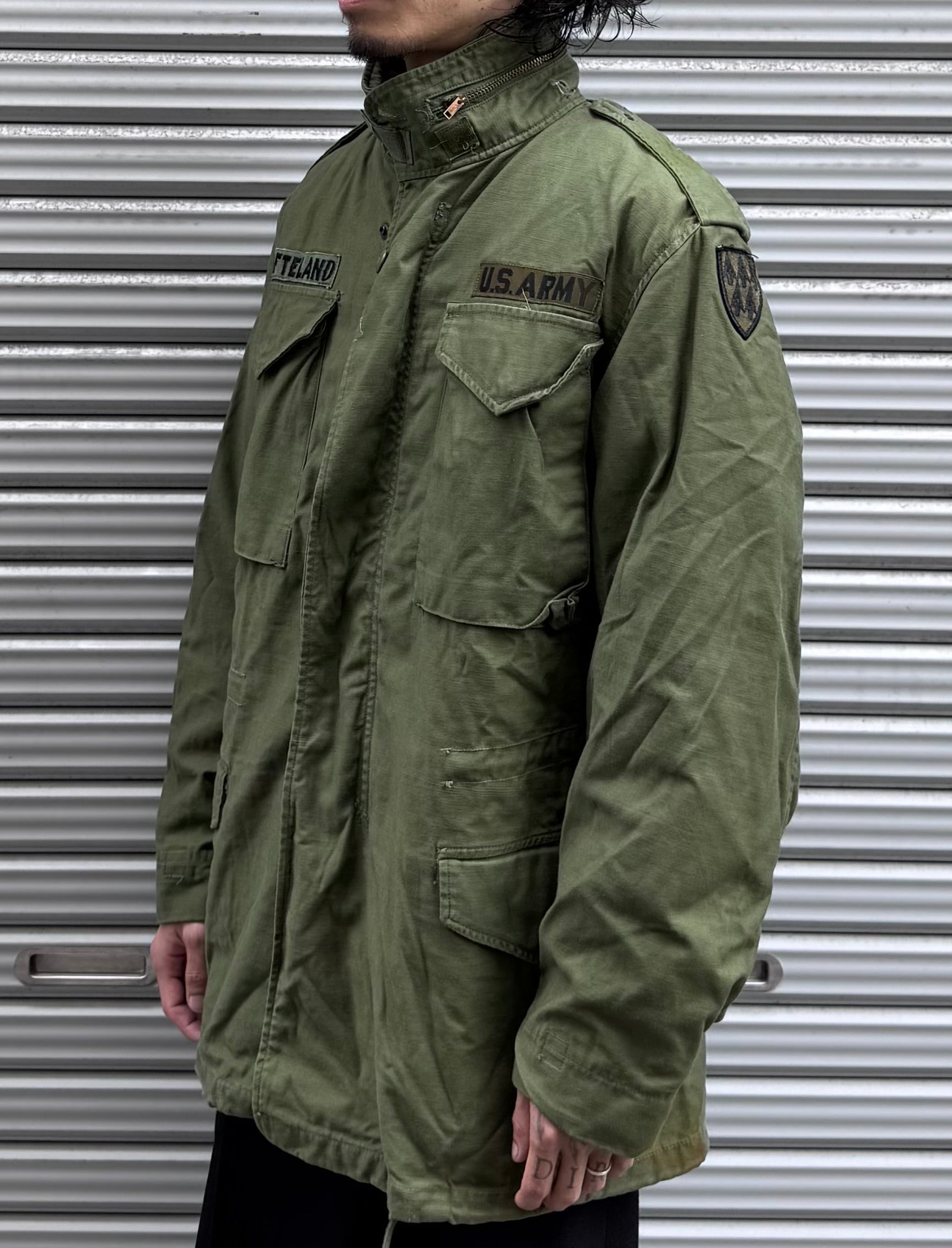 70sUS ARMY　M-65 3rdタイプ　ブラスジップ　フィールドジャケット 70's US ARMY「M-65 Field Jacket 3rd」ブラスジップ – FUJI STORE