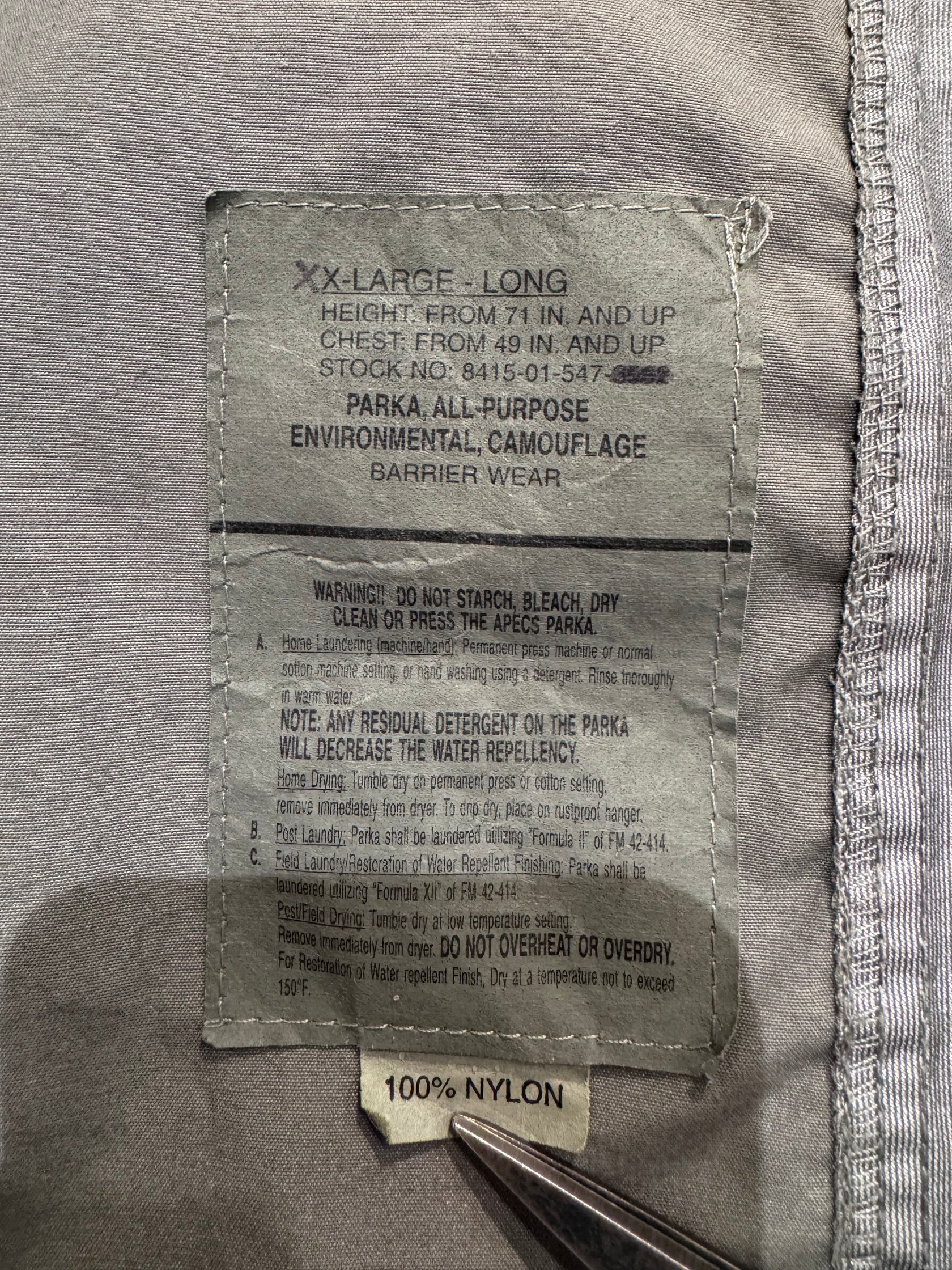 00's USAF「APEC Parka」