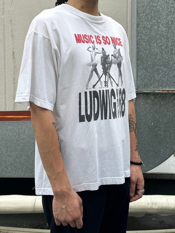 90's LUDWIG VON 88「Music so Nice」バンドTシャツ