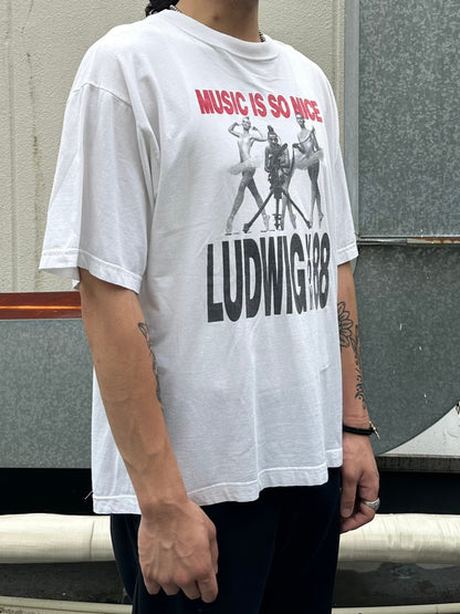 90's LUDWIG VON 88「Music so Nice」バンドTシャツ