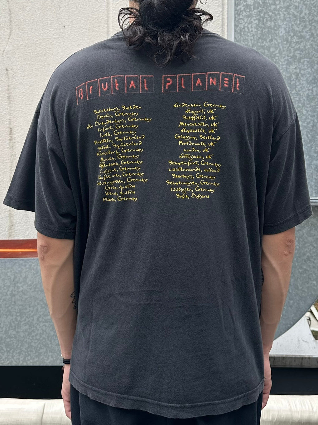 00's ALICE COOPER「Brutal Planet」バンドTシャツ