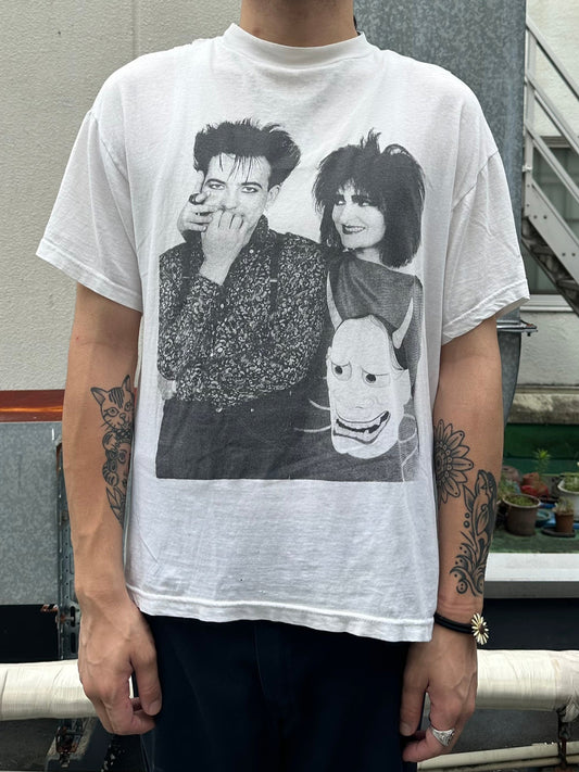 80's ROBERT SMITH＆SIOUX THE CURE「Fot Plint」バンドTシャツ