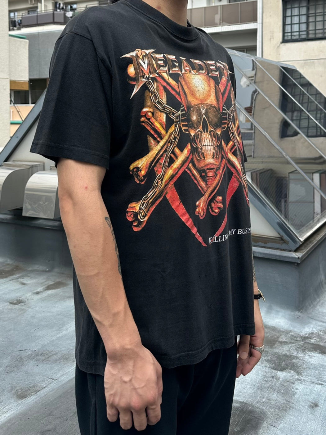 90's MEGADETH「KILING IS MY BUSINESS」バンドTシャツ