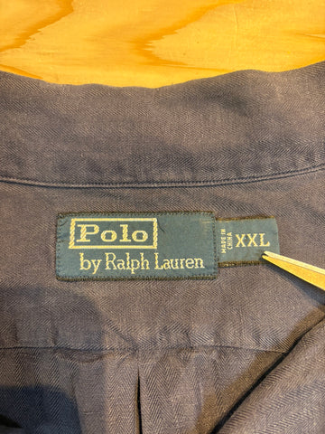 00's RALPH LAUREN オープンカラーシャツ