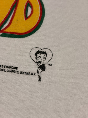 90's BETTY BOOP「Hey Girlfriend」キャラクターTシャツ
