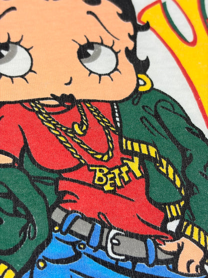 90's BETTY BOOP「Hey Girlfriend」キャラクターTシャツ