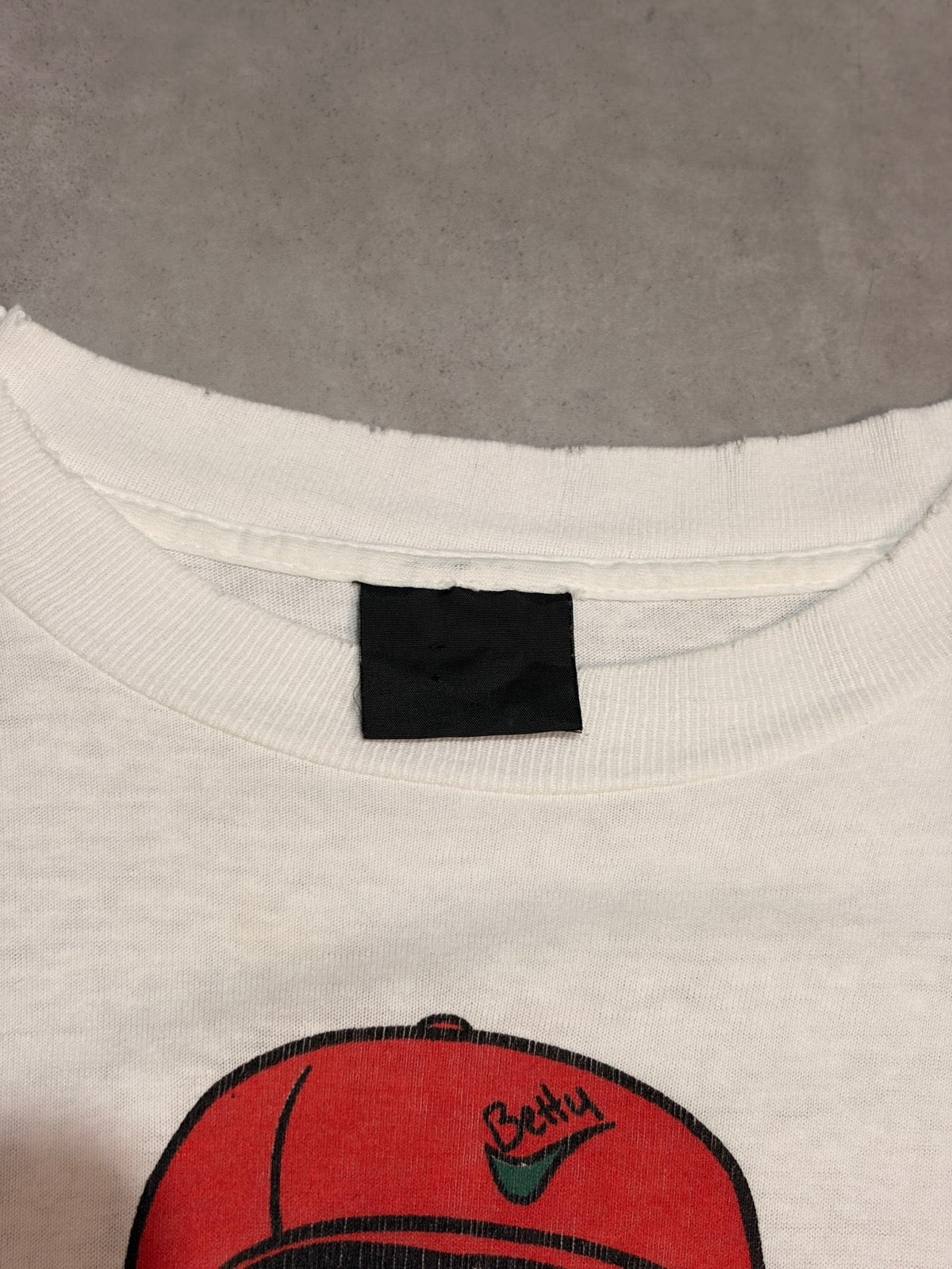 90's BETTY BOOP「Hey Girlfriend」キャラクターTシャツ