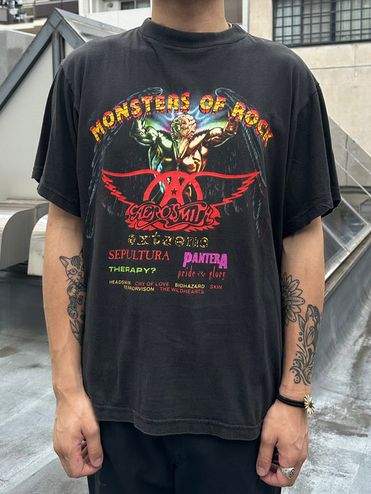 90's 「MONSTAR OF ROCK」バンドTシャツ