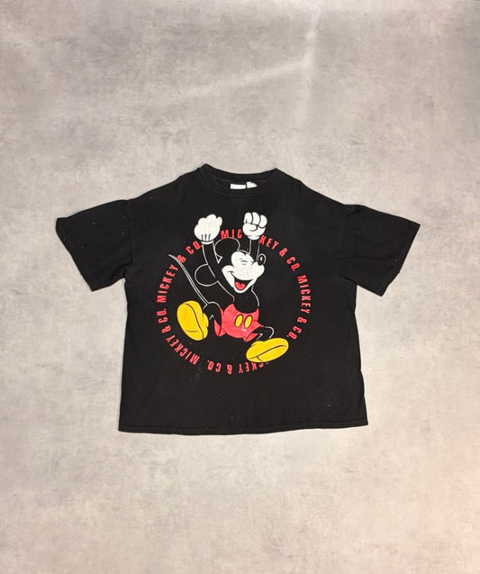 90's DISNEY「Mickey」キャラクターTシャツ