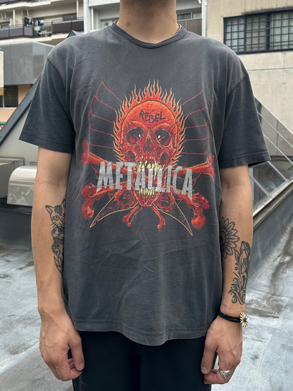 90's METALLICA 「Rebel skull」バンドTシャツ
