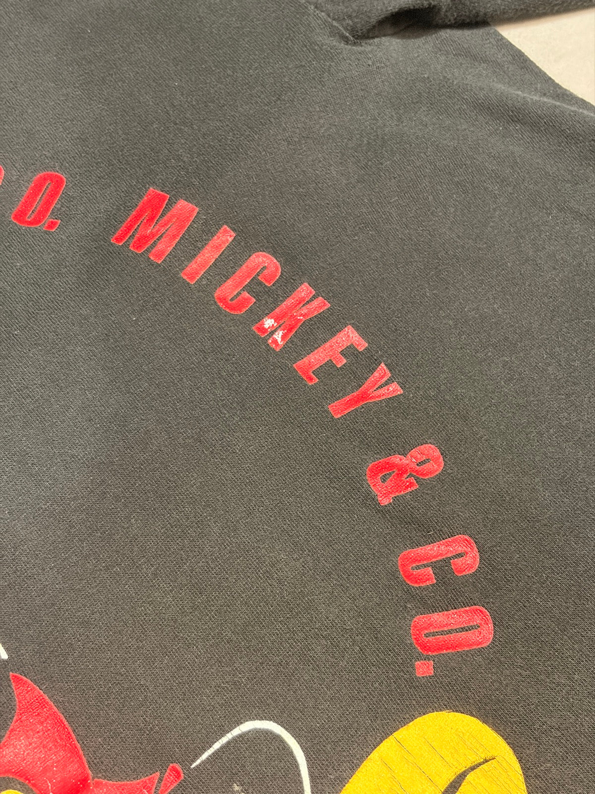 90's DISNEY「Mickey」キャラクターTシャツ