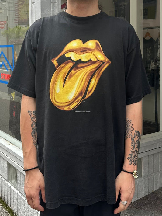 90's THE ROLLING STONES「GOLD RIP」バンドTシャツ