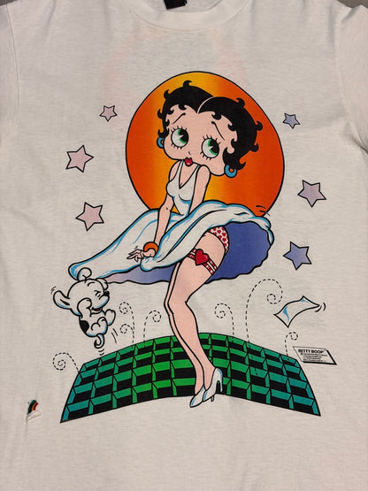 90's BETTY BOOP「Marilyn Monroe」USA製 キャラクターTシャツ