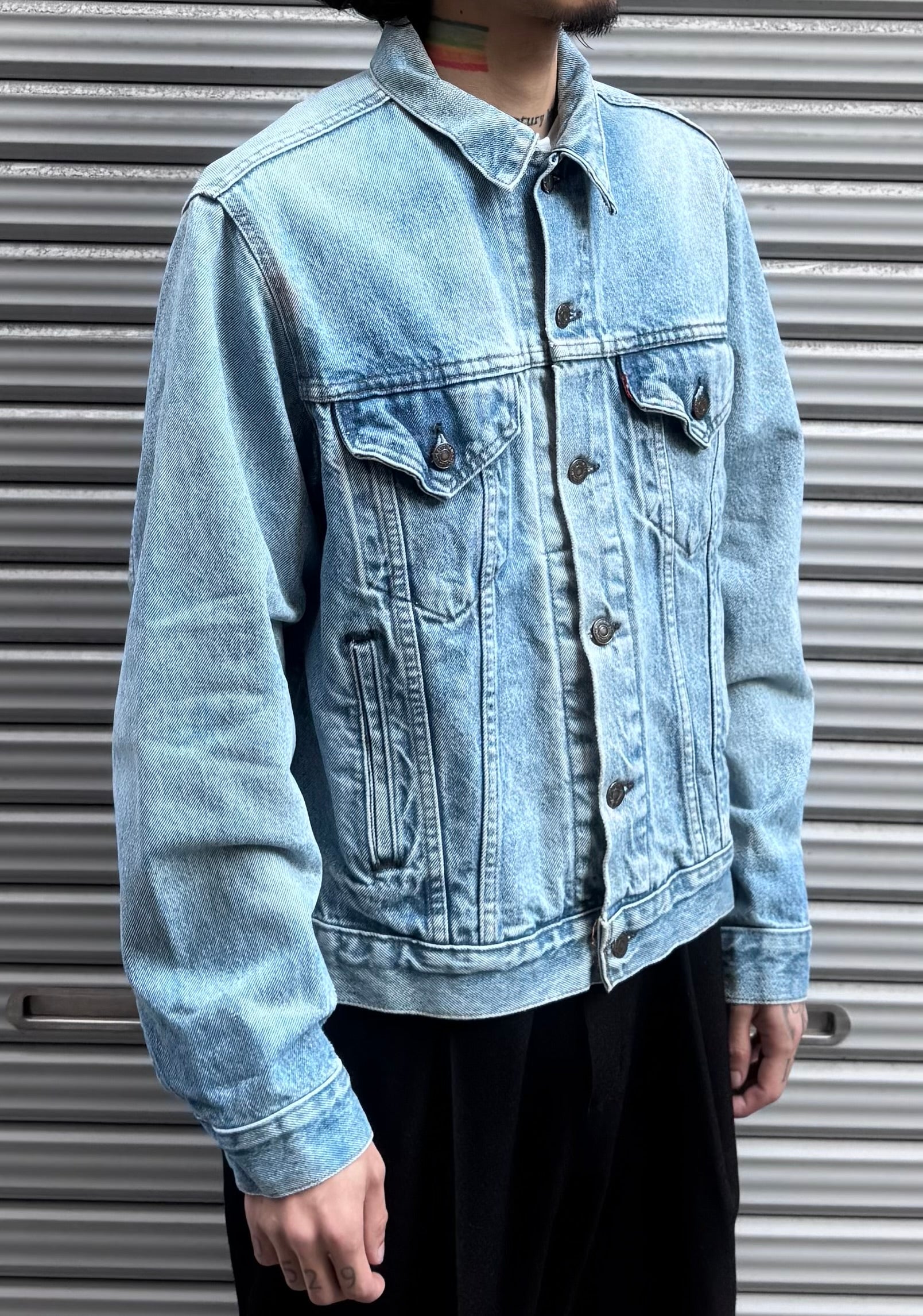 1988年製 Levi's 70506-0214 デニムジャケット 42 米国製 90's Levi's「70506-0214」USA製 デニムジャケット – FUJI STORE(フジ