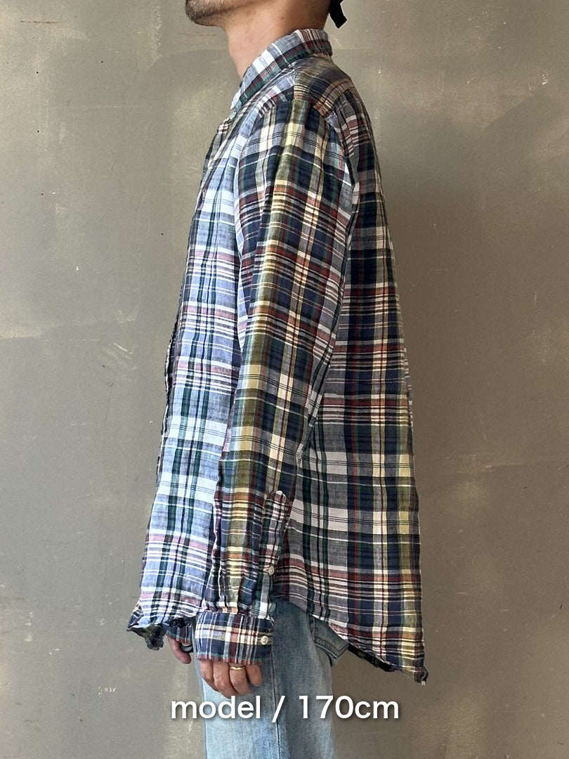 00's RALPH LAUREN「CUSTOM FIT」長袖チェックシャツ