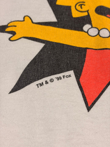 90's THE SIMPSONS「Lisa Simpson」キャラクターTシャツ