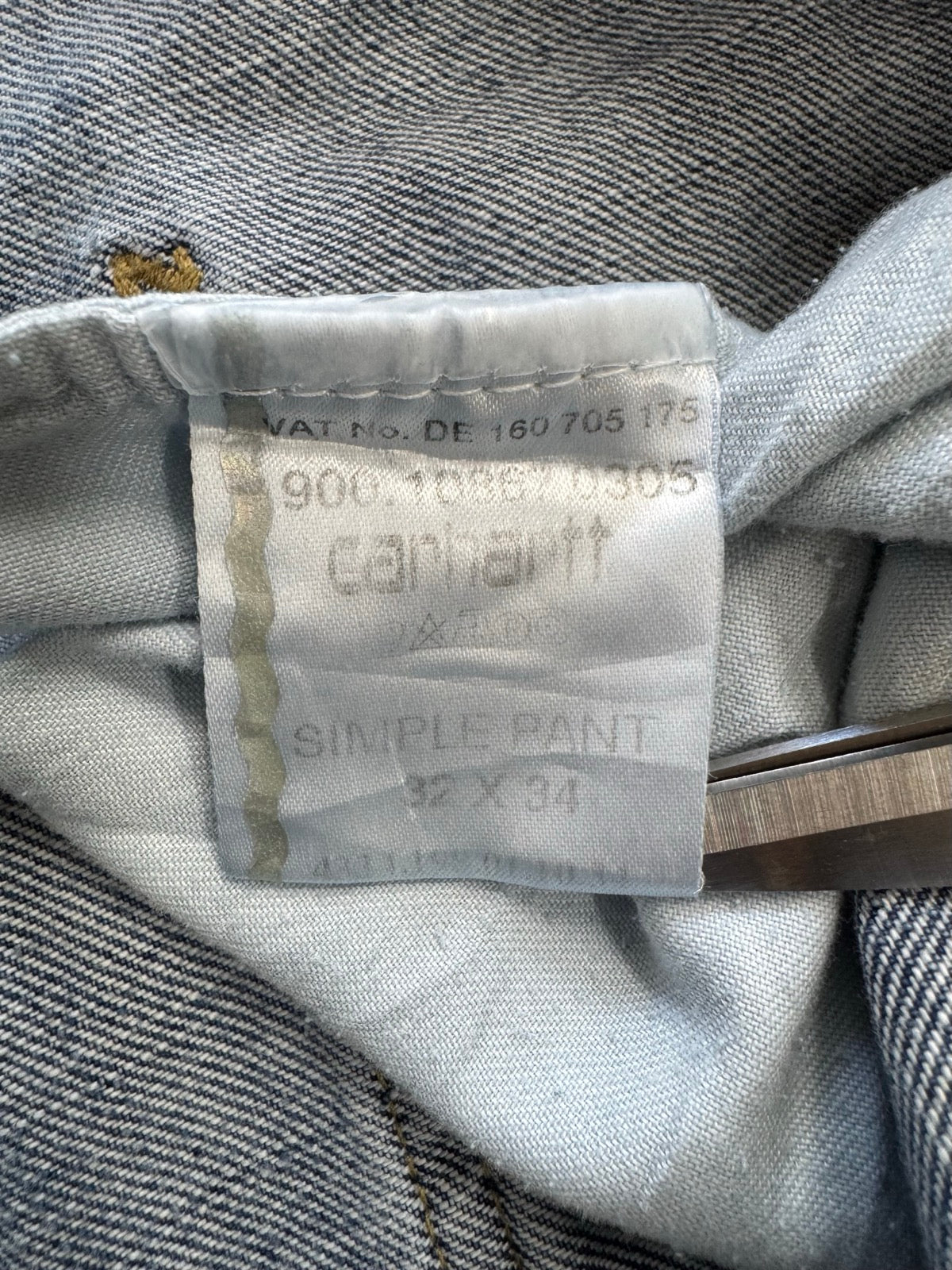 CARHARTT デニムペインターショーツ