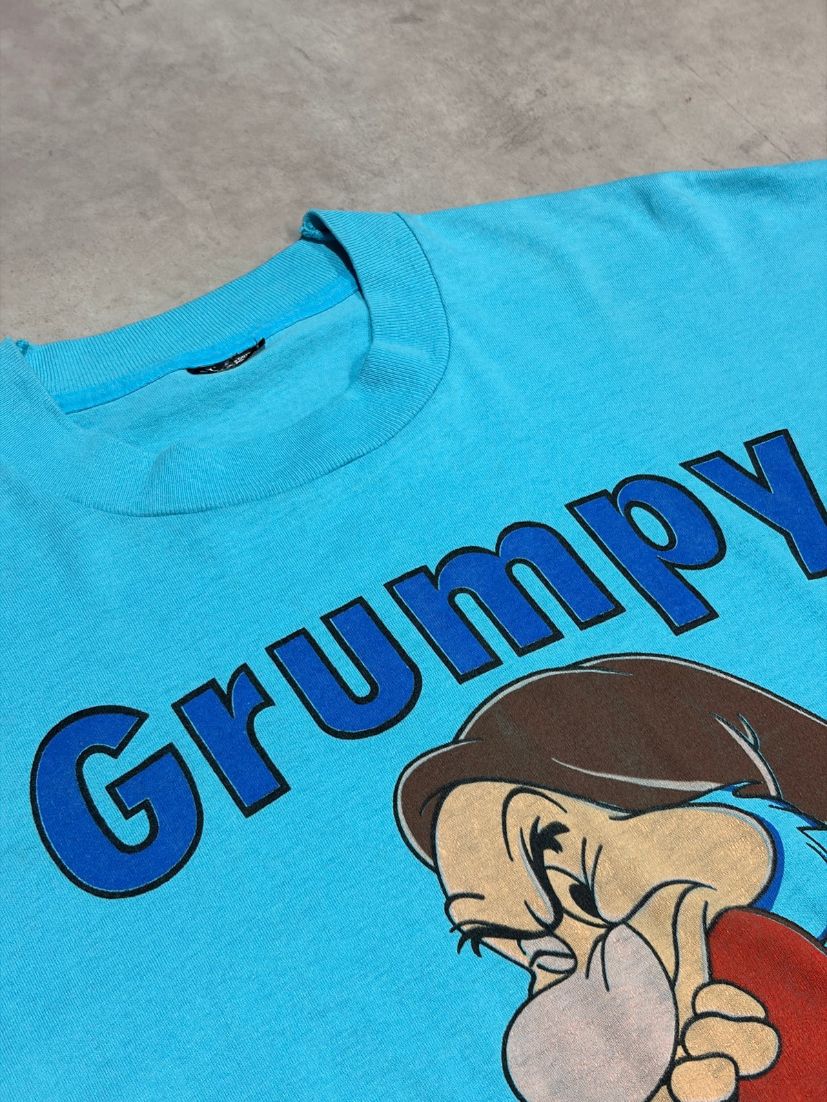 90's DISNEY「Grumpy」キャラクターTシャツ