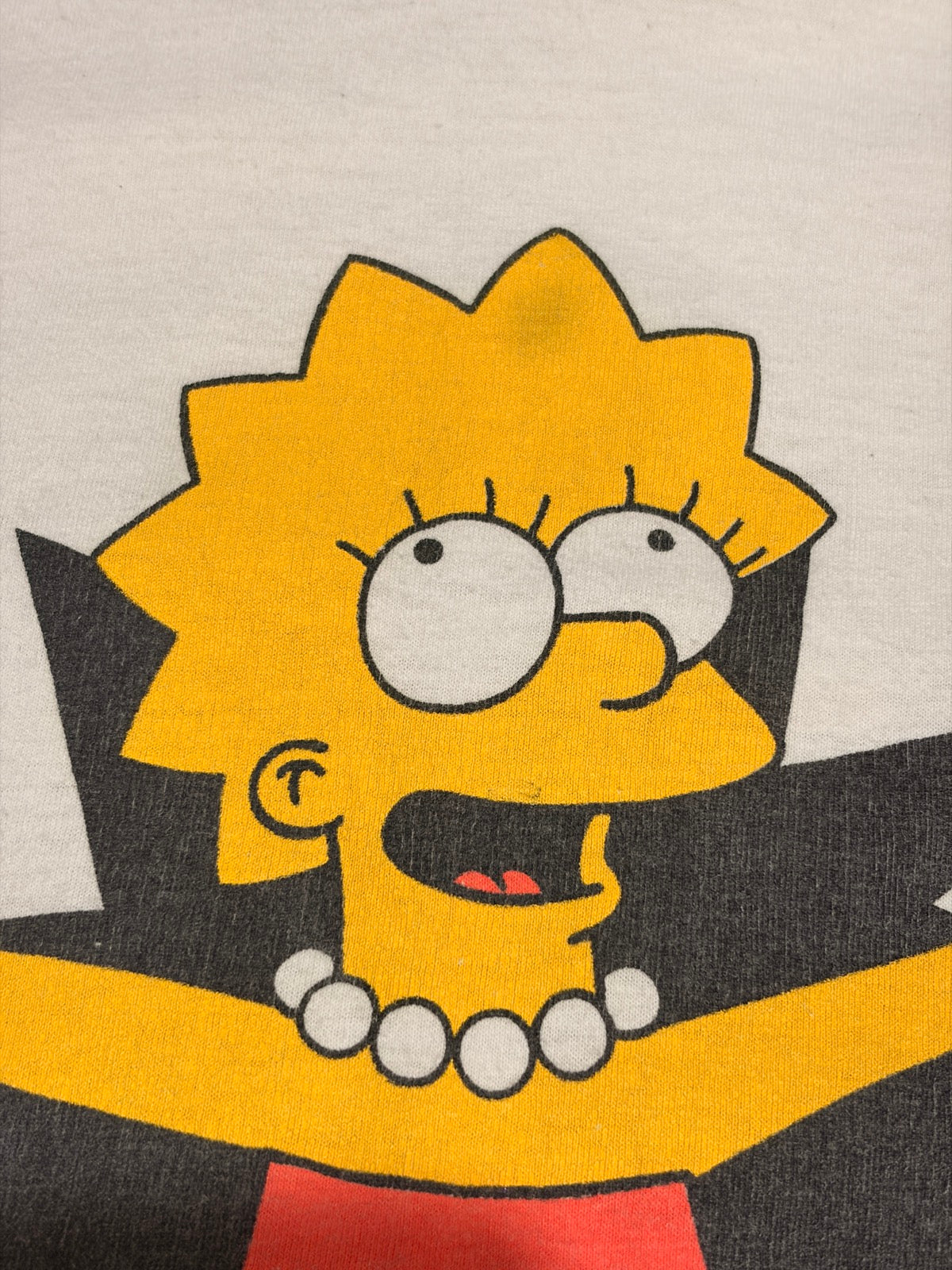リサ・シンプソン カットソー 黄色灰色 長袖トップス キャラクターシンプソンズ 90's THE SIMPSONS「Lisa Simpson」キャラクターTシャツ – FUJI STORE