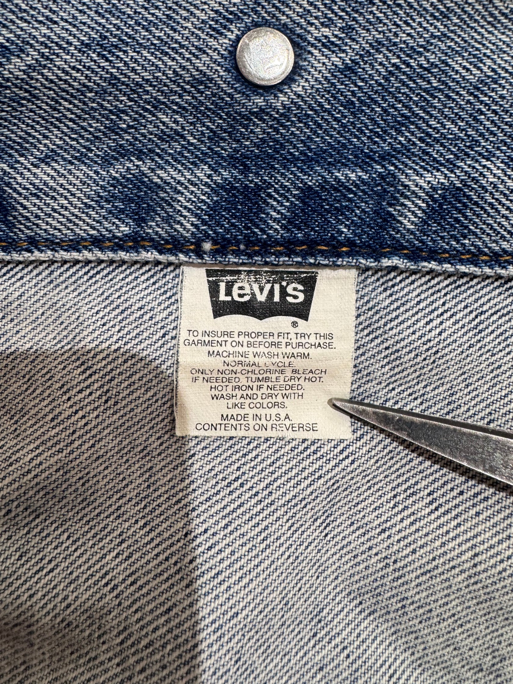 90's Levi's「70507-0389」USA製　デニムジャケット