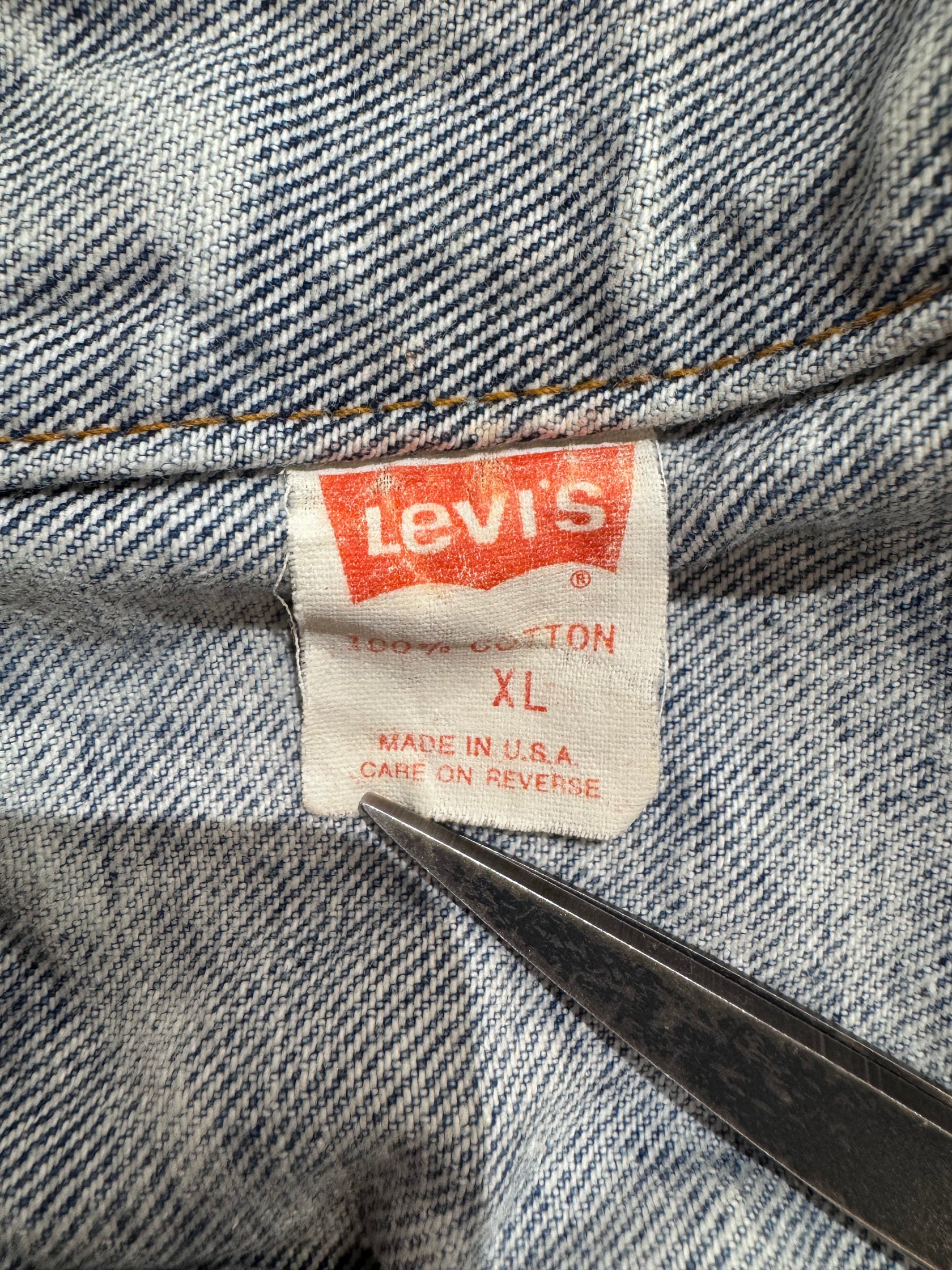 90's　Levi's「70507-0219」USA製　デニムジャケット