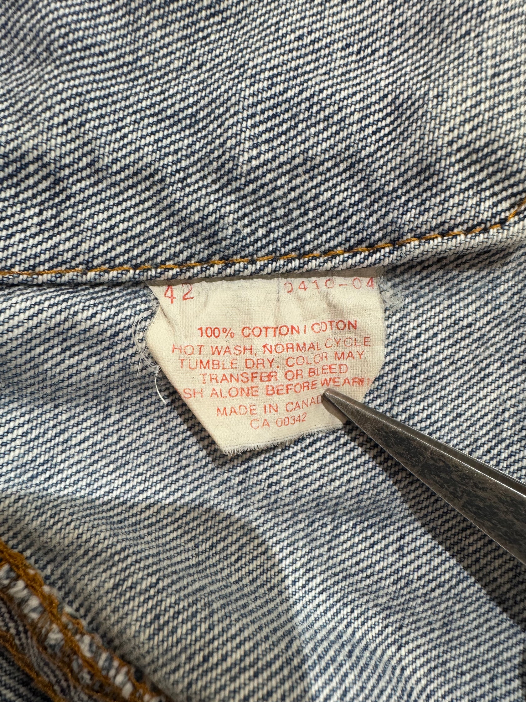 90’s Levi’s「70506-21」カナダ製　デニムジャケット