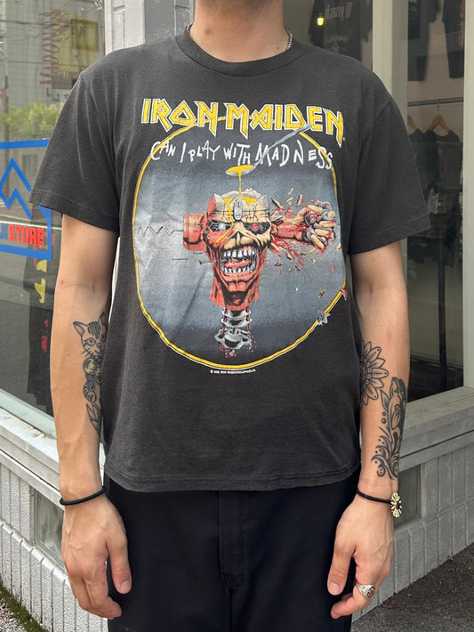 90's IRON MAIDEN「Can I Play Madness」バンドTシャツ