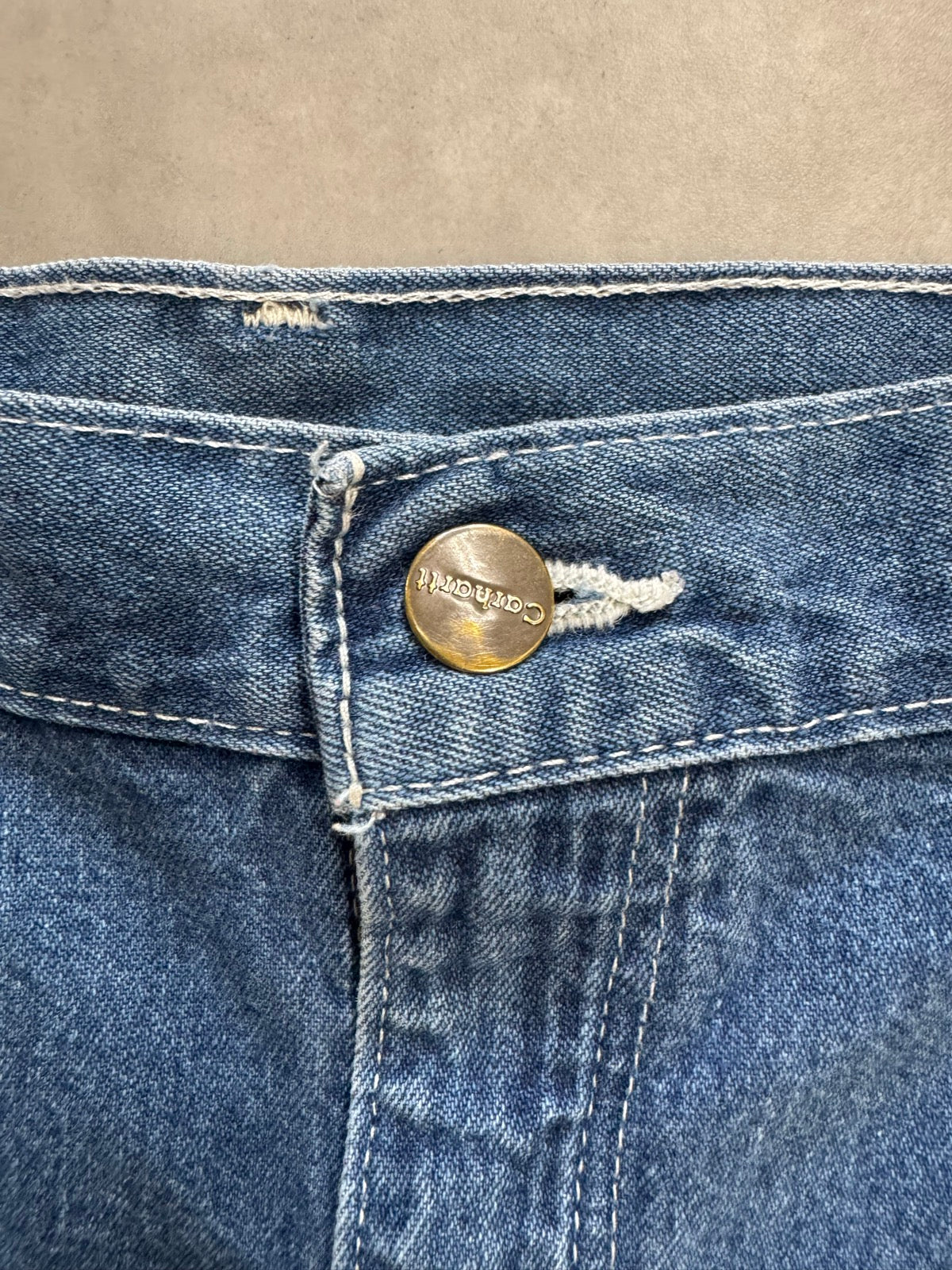 CARHARTT「B28 DST」デニムペインターショーツ