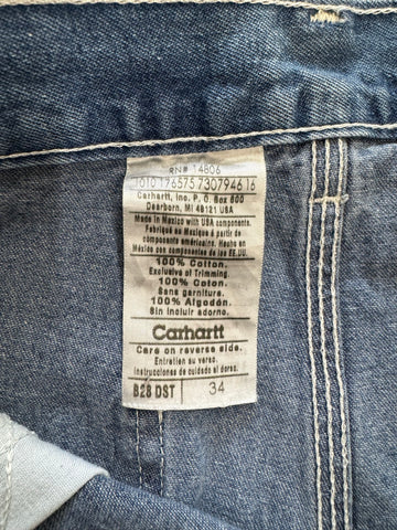 CARHARTT「B28 DST」デニムペインターショーツ