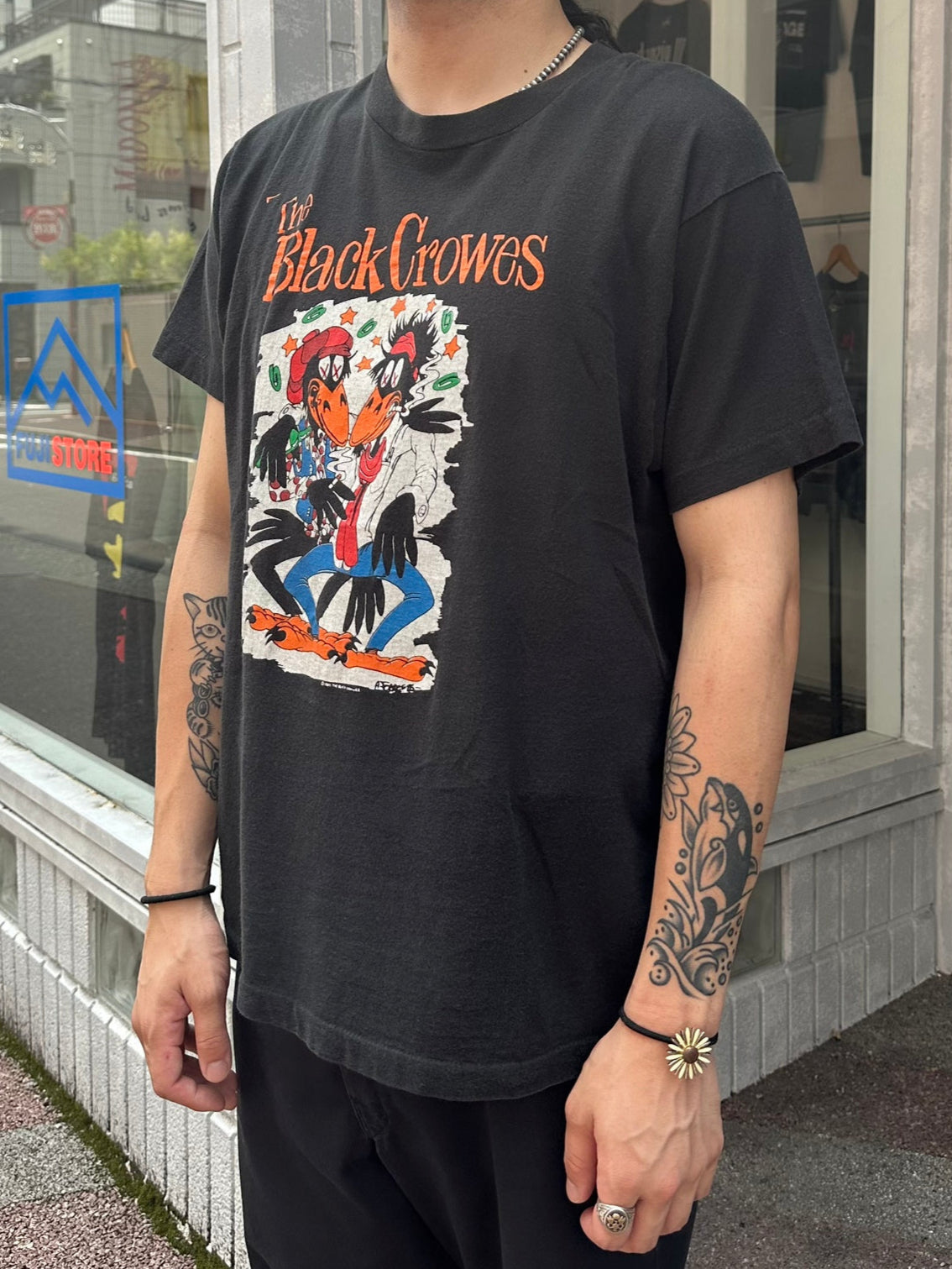90's THE BLACK CROWES「SHAKE YOUR MONEY MAKER」バンドTシャツ