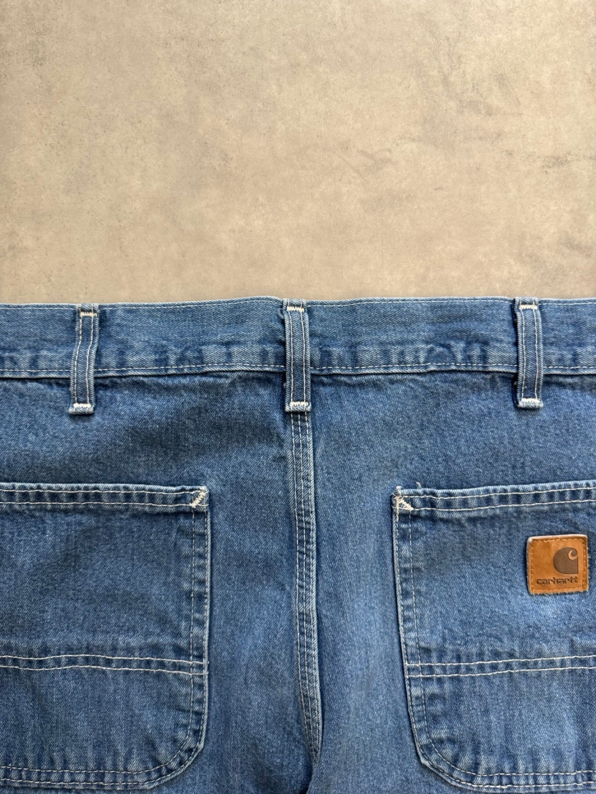 CARHARTT「B28 DST」デニムペインターショーツ