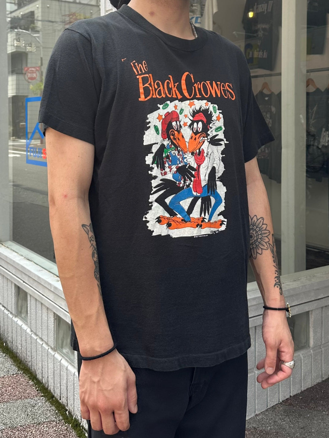 90's THE BLACK CROWES「SHAKE YOUR MONEY MAKER」バンドTシャツ