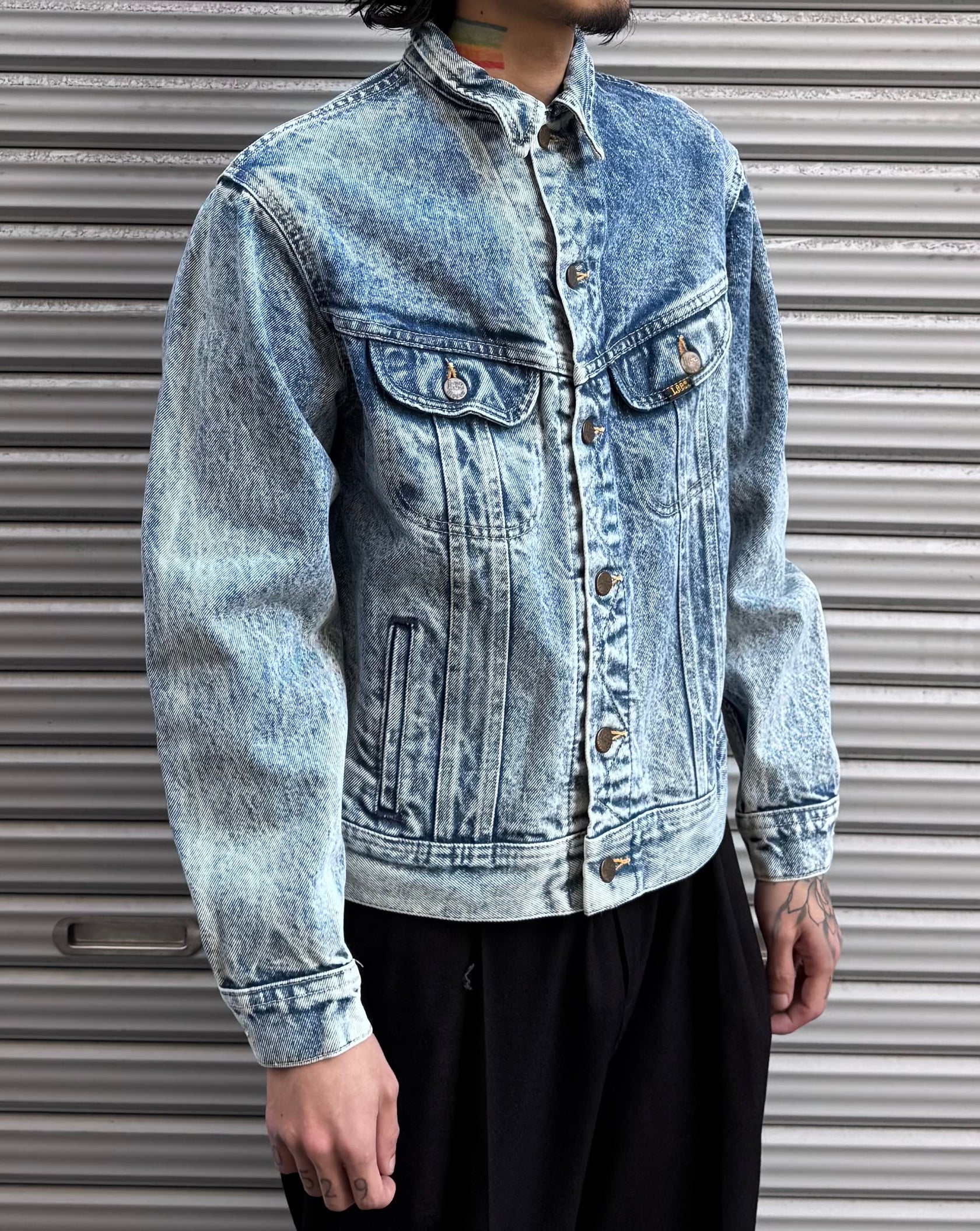 80's Lee「PATD-153438」デニムジャケット