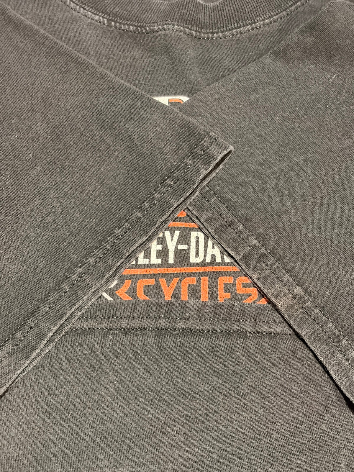 00's HARLEY-DAVIDSON「LIFE BEGINS WHEN YOU GET ONE」ハーレーTシャツ