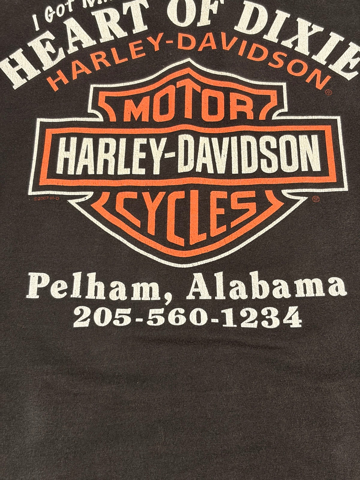 未使用✨　ハーレーダビットソン　半袖ワークシャツ　ヴィンテージ　MT871 00's HARLEY-DAVIDSON「LIFE BEGINS WHEN YOU GET ONE」ハーレーT