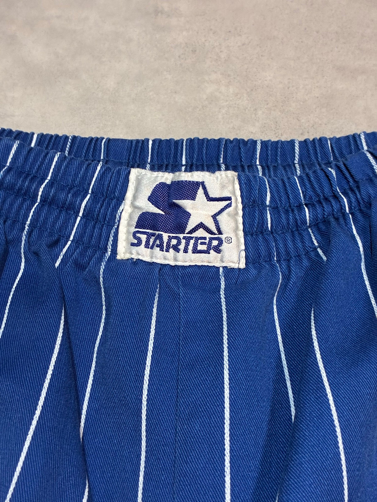 90's STARTER「MLB New York Mets」ストライプショーツ