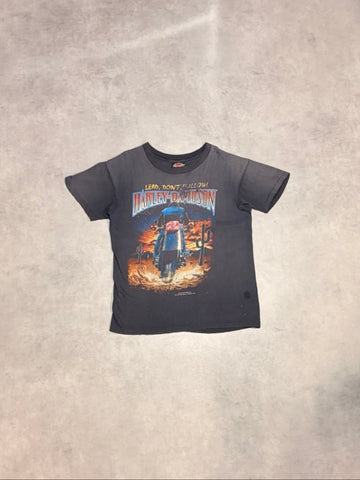 90's HARLEY-DAVIDSON「LEAD,DON'T FOLLOE!」ハーレーTシャツ
