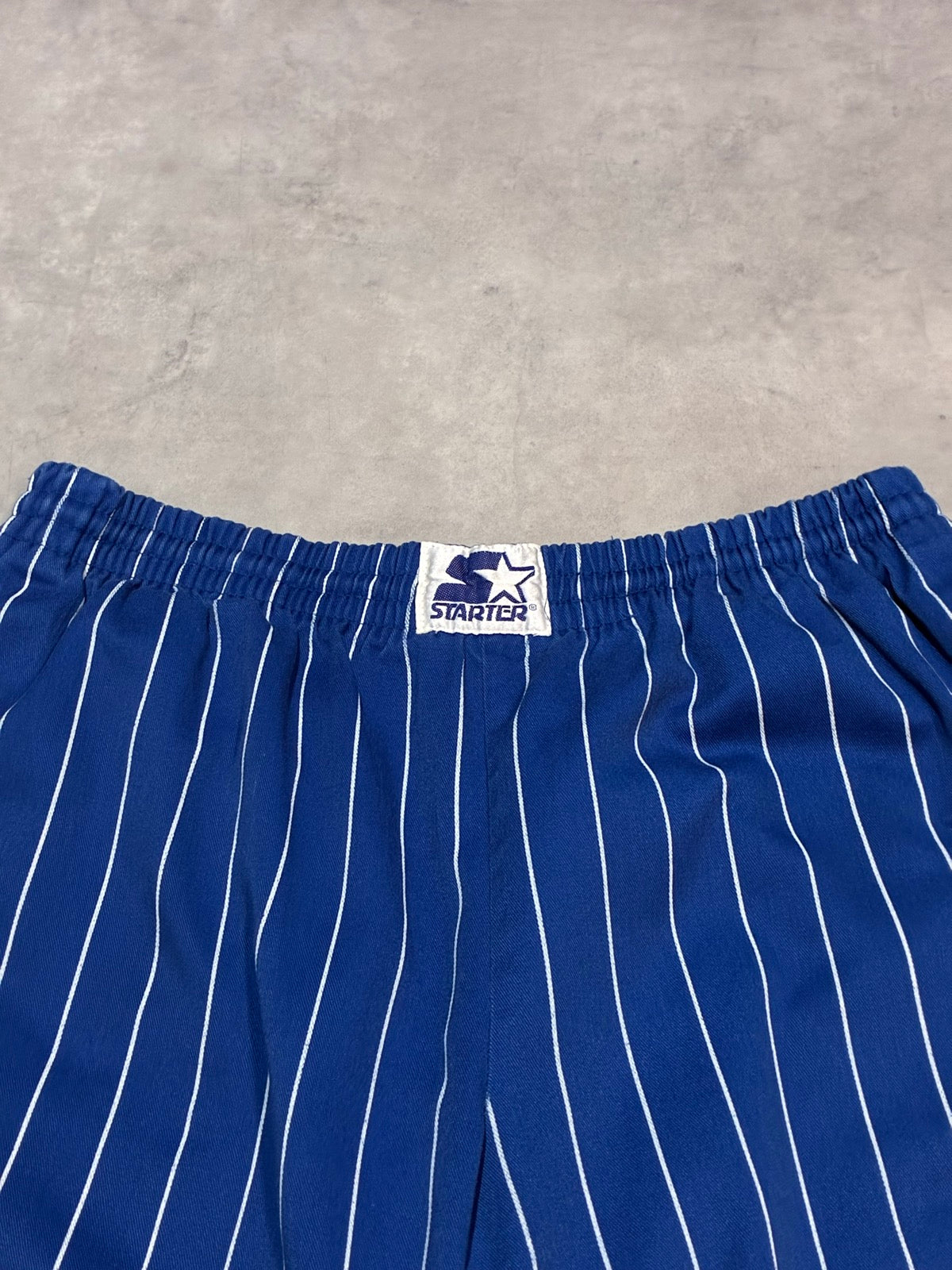 90's STARTER「MLB New York Mets」ストライプショーツ