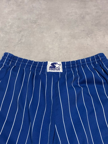 90's STARTER「MLB New York Mets」ストライプショーツ