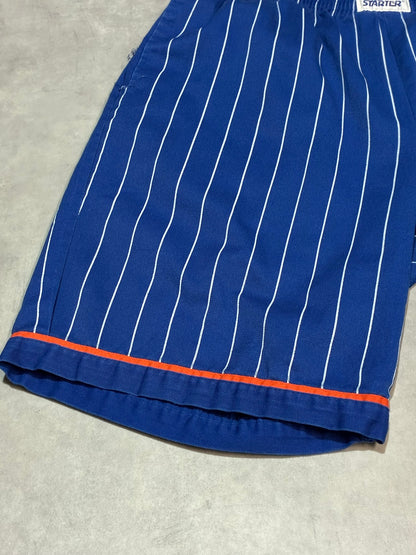 90's STARTER「MLB New York Mets」ストライプショーツ