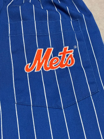 90's STARTER「MLB New York Mets」ストライプショーツ