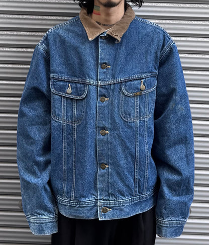 90's Lee「STORM RIDER」裏地付きデニムジャケット