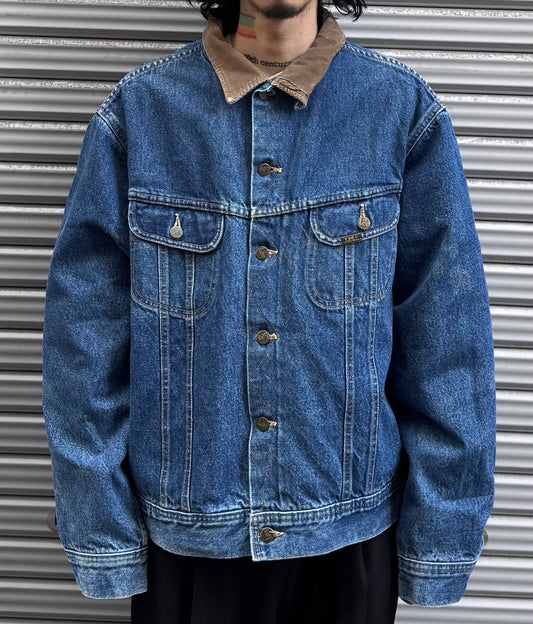 90's Lee「STORM RIDER」裏地付きデニムジャケット